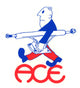 ACE Skateboard Sticker