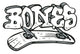 Bones Skateboard Sticker