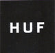 HUF Skateboard Sticker