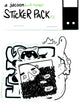Jacoon Street Art Sticker Pack