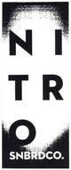 Nitro Snowboard Sticker