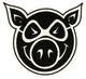Pig Skateboard Sticker
