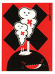 Bytedust & Ciah Street Art Sticker