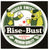 Rise & Bust Street Art Sticker