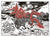 Mono Street Art Sticker
