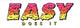 Easy Does It Sticker