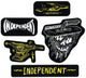 Independent Skateboard Sticker Set