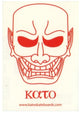 Kato Skateboard Sticker