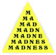Madness Skateboard Sticker