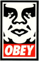 Obey Street Art Sticker
