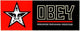 Obey Street Art Sticker