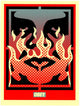 Obey Street Art Sticker