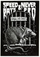 Speed Rats Skateboard Sticker