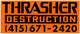 Thrasher Skateboard Sticker