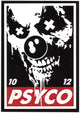 Psyco Street Art Sticker