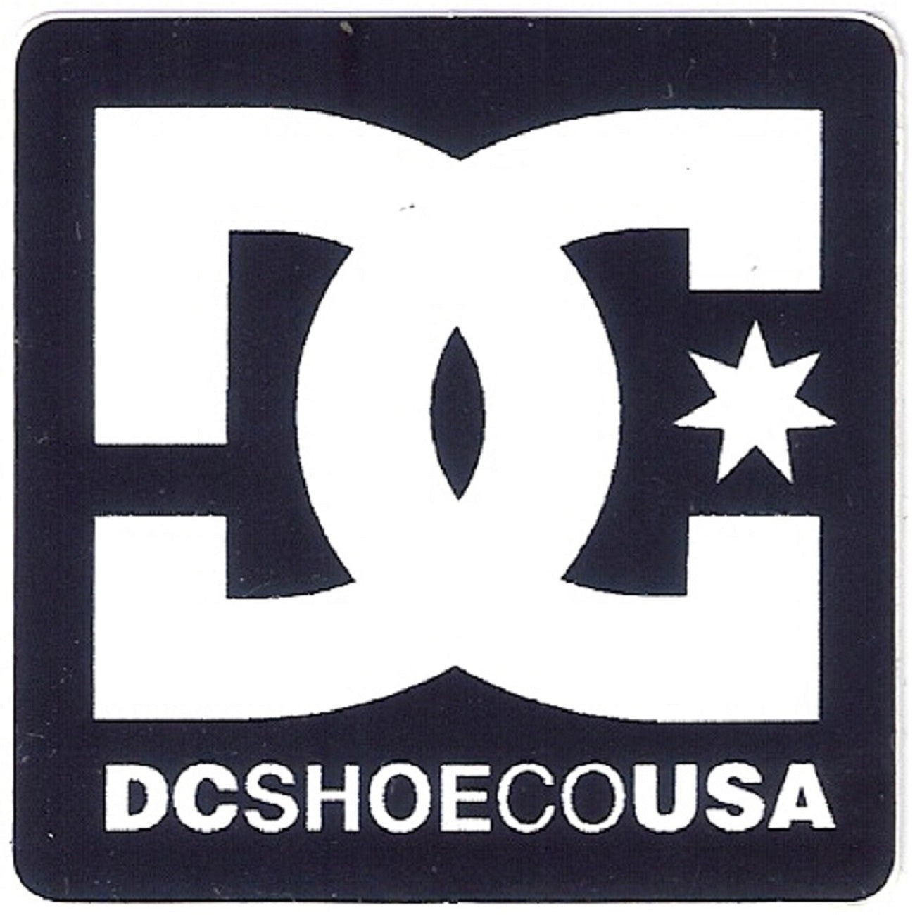 DC Skateboard Sticker