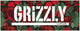 Grizzly Skateboard Sticker
