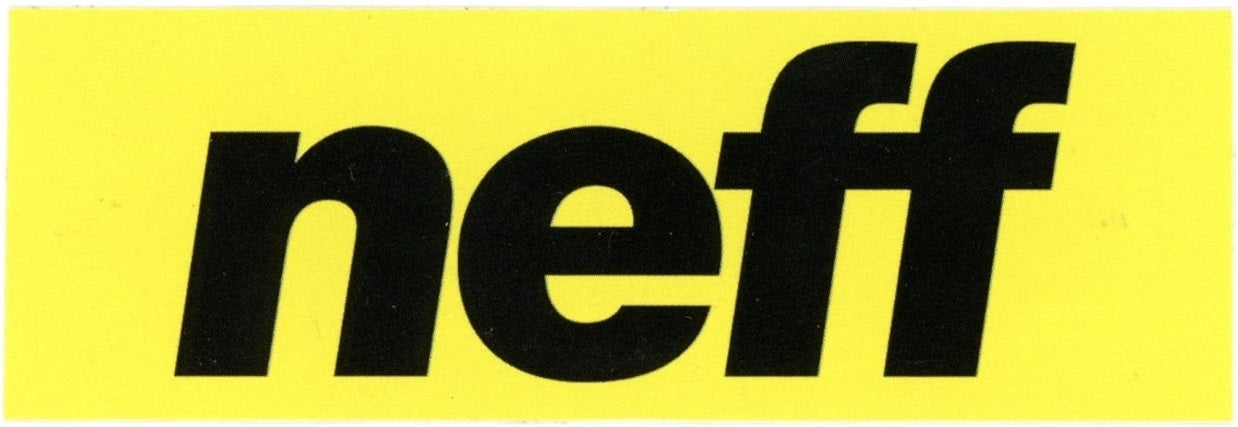 Neff Snowboard Sticker – HATCH