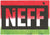 Neff Snowboard Sticker