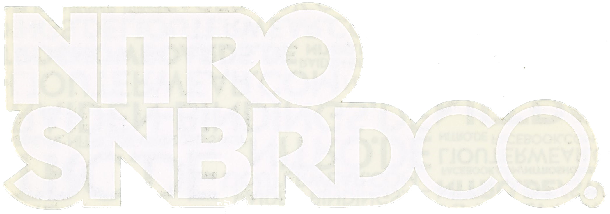 adesivi nitro snowboard Nitro Snowboard Sticker – HATCH