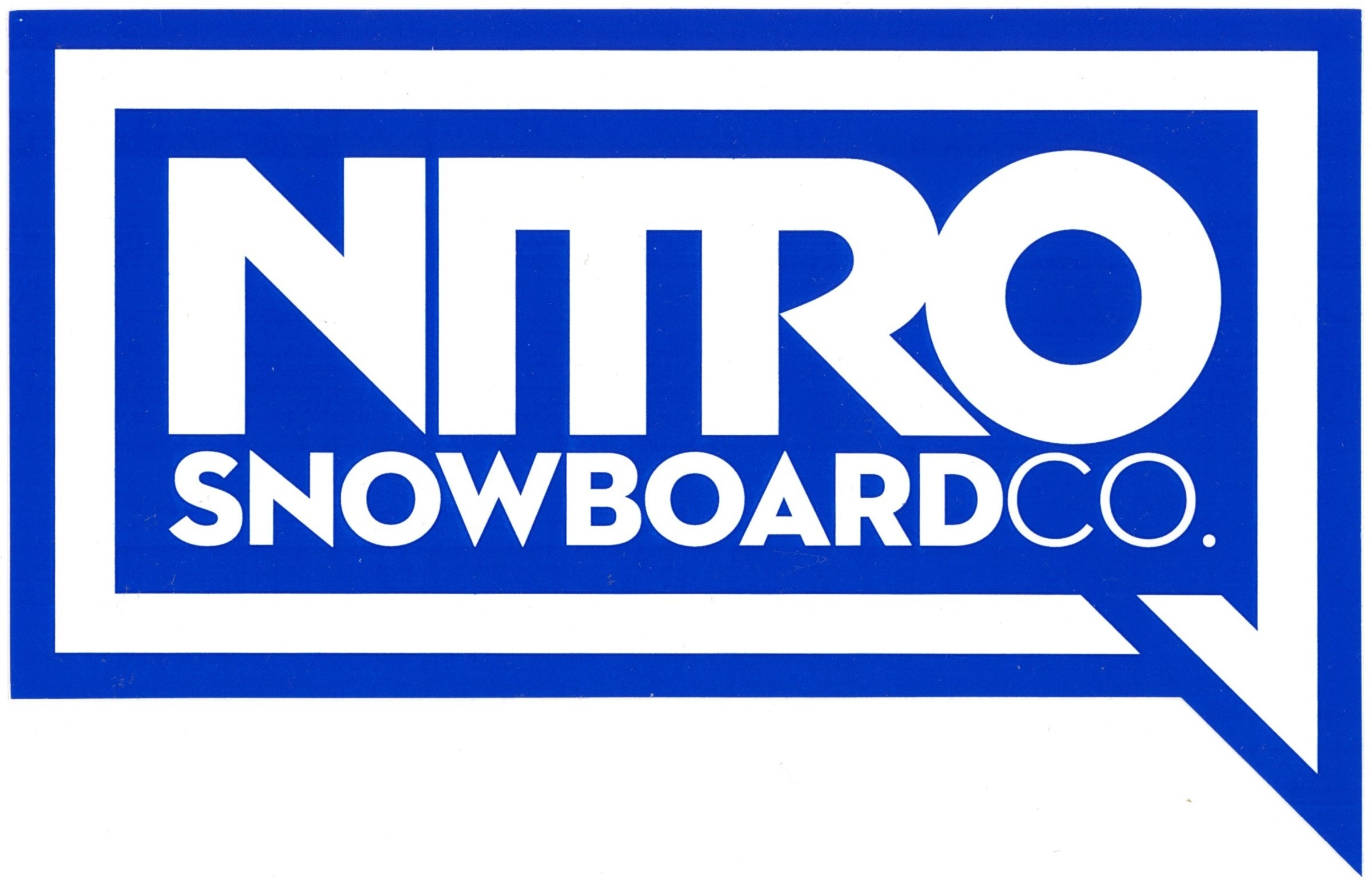 Nitro Snowboard Sticker