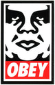 Obey Street Art Sticker