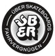 Über Skateboard Sticker